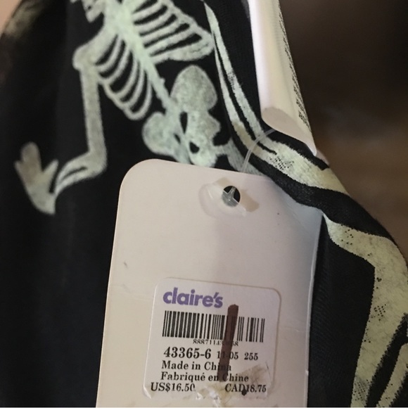 NWT Lularoe Nightmare Before Christmas Amelia Dress + FREE NWT Infinity Scarf - Picture 7 of 15